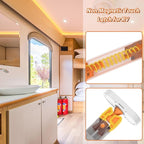 Jiayi Push to Open Door Catches Heavy Duty 2 Pack Push Opener Door Latch - Image 2