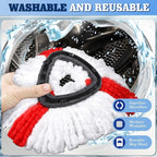 4 Pack Spin Mop Replacements Head Compatible - Image 4