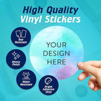 100 Custom Vinyl Stickers - Image 3