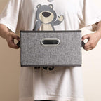 PRANDOM Fodable Storage Bins for Closet Decorative Fabric Storage Baskets Cubes - Image 6