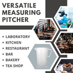 Plastic Graduated Measuring and Mixing Pitcher - 5000ml Plastic Graduated - Image 8