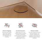 X-Protector Glass Table Top Bumpers - Image 4