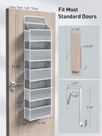Yecaye 1 Pc Over the Door Organizer - Image 7