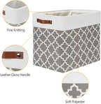 DULLEMELO Storage Baskets Large 17"x12"x15" Foldable Rectangular Storage Bins - Image 5