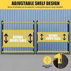 Storage Shelves Heavy Duty, Metal Garage Shelving Units, 4 Tier Storage Rack - Image 5