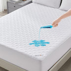 BEDLORE Waterproof Mattress Protector, Queen Size Noiseless Mattress Pad by Bedlore