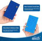 HOMEXCEL Sponges Kitchen 6pcs, Non-Scratch Sponges - Image 3