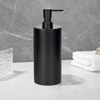 Matte Black Body Wash Dispenser Luxurious Refillable Pump Bottle - Image 8