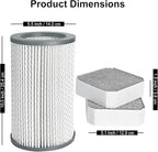 3 Pack Air Replacement Filters Set Compatible - Image 7