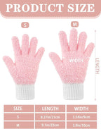 Bencailor 3 Pairs Microfiber Plant Dusting Gloves Leaf Cleaning Gloves - Image 3