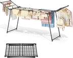 APEXCHASER Clothes Drying Rack Foldable, Large Drying Rack Clothing Retractable by APEXCHASER