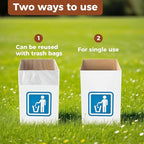 （10 Pack） 13 Gallon Disposable trash cans - Image 6