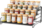 RCHYFEED Spice Rack Organizer for Cabinet Pantry, 4 Tier Spice Rack Countertop by RCHYFEED