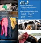 6 x 4 Lb Bags Eco-T Mechanic Shop Rags - Image 4