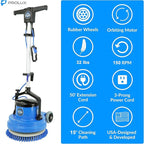 Prolux Core Heavy Duty 15 inch Floor Buffer Scrubber and Polisher Cleaning - Image 7