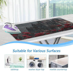 Castle Bats Rose Halloween Ironing Mat - Image 5