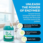 KINZUA ENVIRONMENTAL Fly-Zyme, Highly Concentrated Enzyme Drain Cleaner - Image 5
