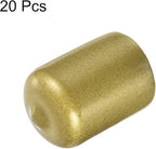 uxcell 20pcs Rubber End Caps 3/4" ID Vinyl Round Tube Bolt Cap Cover Thread - Image 2