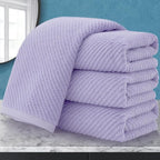 VOOVA & MOVAS Purple Hand Towels, Hand Towels by VOOVAMOVAS