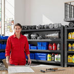 Heavy Duty Garage Shelving Unit 5000LBS, Industrial Storage Shelf - Image 3