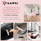 5" Silicone Shower Squeegee for Glass Doors & Car Windows - Image 5