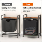Laundry Sorter with Removable Bag, 16 Gallons Laundry Hamper with Adjustable - Image 8