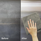 MORE - Stainless Steel Cleaner & Polish Spray + Microfiber Cloth - Stainless - Image 3