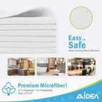 AIDEA Microfiber Cleaning Cloth-12PK, Soft Microfiber Towels - Image 2