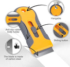 Razor Blade Scraper Tool with 15pcs Extra Blades, Old Label, Decal Sticker - Image 3
