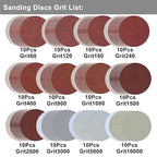 3 Inch Sanding Disc Car Headlight Restoration Kit - Image 6