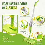Toddler Spray Mop-Montessori Toys Mini Size Cleaning Mini Mop That Really Spray - Image 7