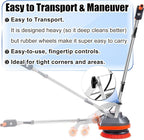 Commercial Floor Scrubber Machine, Heavy Duty Orbital Floor Cleaner, Hardwood - Image 5