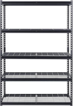 VEVOR Storage Shelves, 3000 lbs, 5 Tier Heavy Duty Garage Shelving, - Image 9