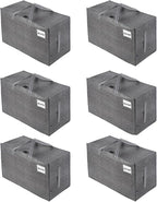 VENO 6 Pack Moving and Storage Bags, Heavy Duty, Alternative to Moving Boxes by Veno