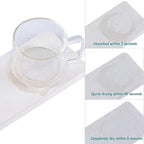 2 Pcs Water Absorbing Stone Trays, Kitchen/Bathroom Sink Soap Dish, Diatomite - Image 7