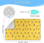 Yellow Bees Honey 01 Ironing Mat - Image 2