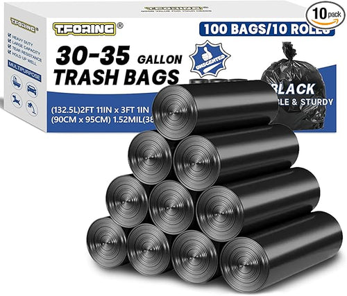 30-35 Gallon Trash Bags Heavy Duty 1.5 Mil by TFORING%C2%AE
