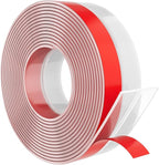 Heavy-Duty 20 ft x 3 in Weather Stripping, Extra Thick 2mm Door Draft Stopper by Elvone