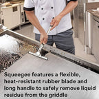 3M Scotch-Brite Griddle Cleaning, Quick Clean Heavy Duty Scour Pad, 4 in x 5.25 - Image 8