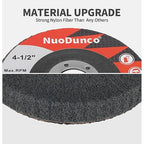 15Pcs 180# 320# 600# Scour Flap Disc 4 1/2 Inch Angle Grinder Attachment - Image 7
