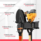 Garage Wall Organizer | 48" Heavy-Duty Tool Storage Rack | Adjustable - Image 2