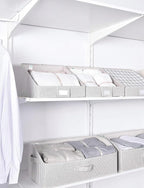 StorageWorks Closet Storage Bins, Trapezoid Organizer Box - Image 4