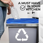 ToughBag 13 Gallon Recycling Bags, Recycle Trash Bags 13 Gallon Tall Kitchen - Image 4