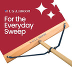 USA Broom 36" Everyday Sweep Indoor/Outdoor Push Broom - Image 2