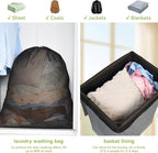 OTraki 2pcs Ex Large Mesh Laundry Bags 36x43 Inch Fine Mesh Washing Bag - Image 5