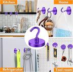 MIKEDE Magnetic Hooks, 150LB Heavy Duty Magnets - Image 7