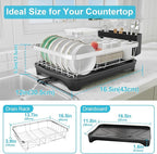 Dish Drying Rack 304 Stainless Steel Dish Rack - Image 3