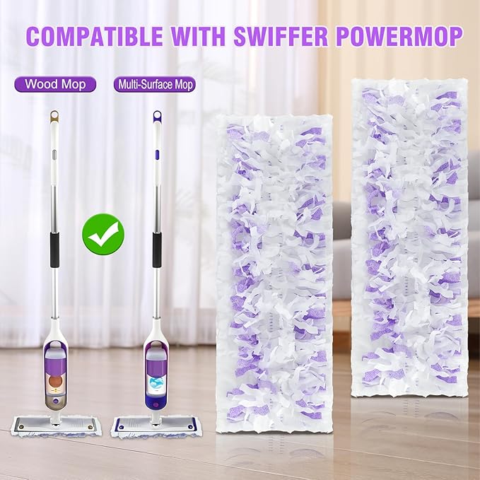 28 Count ‌Disposable Heavy-Duty Power Mop Pads Refills - Image 2