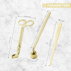 PATOISE 3 in 1 Candle Accessory Set, Candle Wick Trimmer Cutter Mini, Candle - Image 6