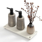 Instant Dry Sink Caddy Kitchen Sink Organizer, Quick Drying Stone Tray - Image 2